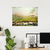 ザコーネル農場(ペンシルバニア州ランドスケープ) ポスター (ホームオフィス)