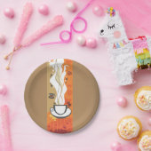 ザコーヒーカップ紙プレート ペーパープレート (パーティー)