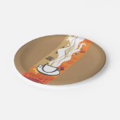 ザコーヒーカップ紙プレート ペーパープレート (アングル)