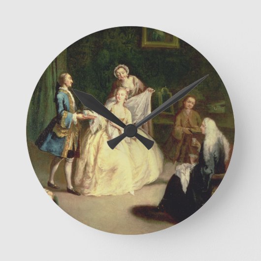 ザコーヒーハウス ラウンド壁時計 (正面)