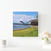 ザコーブウェザーズフィールドCT スクエア壁時計 (ホーム)