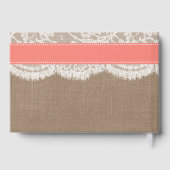 ザコーラルサンドドルコレクションビーチ結婚式 ゲストブック (裏面)