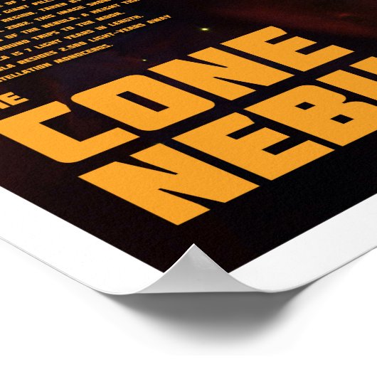 ザコーン星雲 ポスター (角)