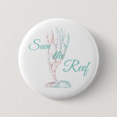 ザコー救ルリーフ認識度 缶バッジ (正面)