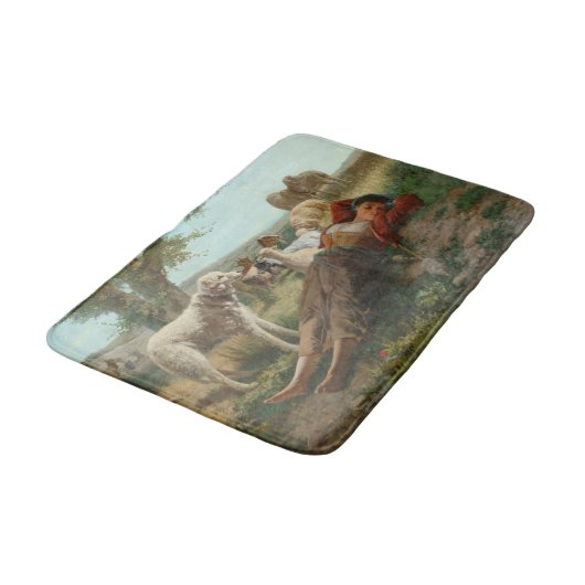 ザゴアサーダーガールズシエスタ(by Carlo Ademollo) バスマット (アングル)