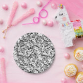 ザゴニーの片目の荒々しいスカル ペーパープレート (パーティー)