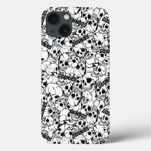 ザゴニーの片目の荒々しいスカル Case-Mate iPhoneケース (裏面)