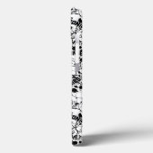 ザゴニーの片目の荒々しいスカル Case-Mate iPhoneケース (裏面 / 左)