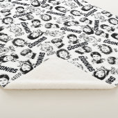 ザゴニーキャラクター模様 シェルパブランケット (3/4)