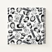 ザゴニーキャラクター模様 ノートブック (裏面)