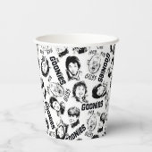 ザゴニーキャラクター模様 紙コップ (裏面)