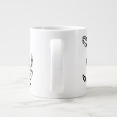 ザゴニースカル&いかりグラフィック ジャンボコーヒーマグカップ (裏面)