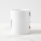 ザゴニースカル&いかりグラフィック ジャンボコーヒーマグカップ (正面)