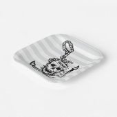 ザゴニースカル&いかりグラフィック ペーパープレート (傾斜あり)