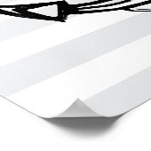 ザゴニースカル&いかりグラフィック ポスター (角)