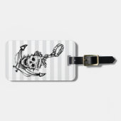 ザゴニースカル&いかりグラフィック ラゲッジタグ (正面横)