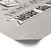 ザゴニーズチャンクレトロコラージュ ポスター (角)