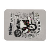 ザゴニーズチャンクレトロコラージュ マグネット (横)