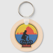 ザゴニーレトロマイキーライディングバイクグラフィック キーホルダー (裏面)