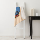 ザゴニーレトロマイキーライディングバイクグラフィック シェルパブランケット (インサイチュ)