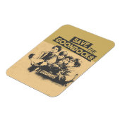 ザゴニー救ズ「ザ・ゴーン波止場」 マグネット (左側)