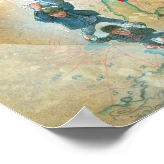 ザゴニー洞窟の舞台芸術 ポスター (角)