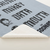 ザゴニー |チャンク、マイキー、データ、マウス シェルパブランケット (3/4)