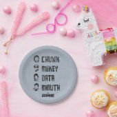 ザゴニー |チャンク、マイキー、データ、マウス ペーパープレート (パーティー)