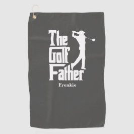 ザゴルフのお父さんゴルフおもしろいテーマ ゴルフタオル