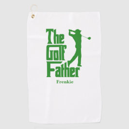 ザゴルフのお父さんゴルフおもしろいテーマ ゴルフタオル