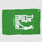 ザゴルフマザーゴルフおもしろいテーマ ゴルフタオル (横)