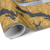 ザゴールデンアイスランドホース抽象芸術 ラッピングペーパー (ロールコーナー)