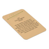 ザゴールデンアロー祈りの言葉 マグネット (右側)