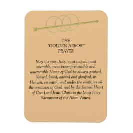 ザゴールデンアロー祈りの言葉 マグネット