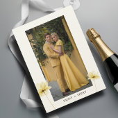 ザゴールデンアワーグレスフォト&フローラ結婚ズ 招待状