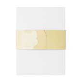 ザゴールデンアワーグレースフローラ&モノグラム結婚ズ 招待状ベリーバンド (裏面例)