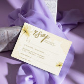 ザゴールデンアワーグレース&フローラ写真結婚ズ 出欠カード