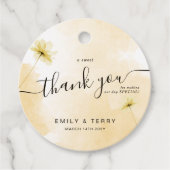 ザゴールデンアワーグレース&フローラ結婚ズサンキュー フェイバータグ (正面)