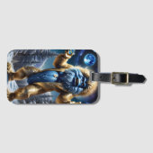 ザゴールデンイェティのナイトキャップ ラゲッジタグ (正面横)