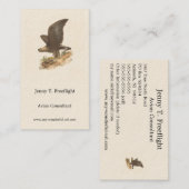 ザゴールデンイーグル（アクイラクリサエトス） NYバードイメージ 名刺 (正面/裏面)