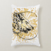 ザゴールデンウルフ アクセントクッション (正面(垂直))