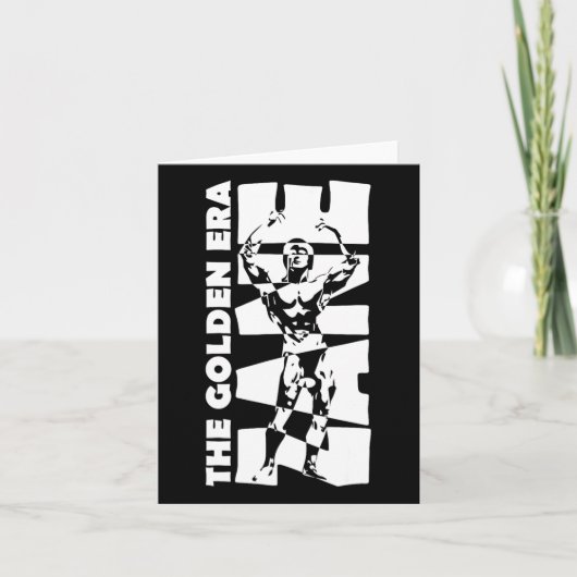 ザゴールデンエラザンボディビル カード (正面)