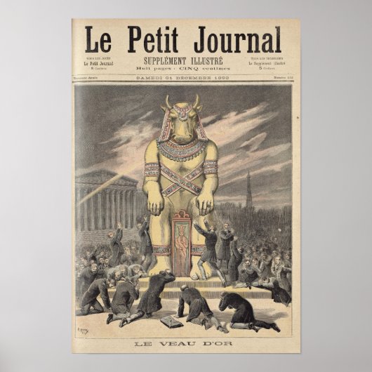 ザゴールデンカーフ ポスター (正面)