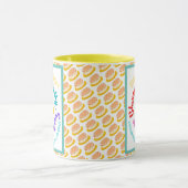 ザゴールデンガールズステイゴールデンタイポグラフィチーズケーキ マグカップ (中央)