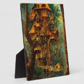 ザゴールデンツリーハウス |ファンタジーテーブル フォトプラーク (側面)