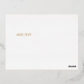 ザゴールデントインデアスターズエレガンス 箔シーズンポストカード (裏面)