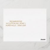 ザゴールデントインデアスターズエレガンス 箔シーズンポストカード (裏面)