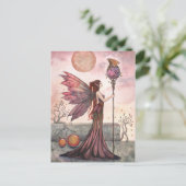 ザゴールデンドラゴンフェアリーファンタジーはがき ポストカード (スタンド正面)