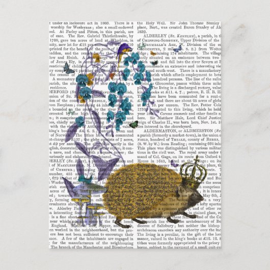 ザゴールデンハリネズミ ポストカード (正面)