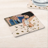 ザゴールデンバラ スクエアペーパーコースター (アングル)